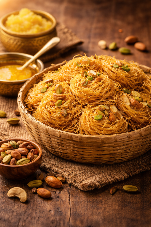 ভাজা লাচ্চা সেমাই | Bogura’s Pure Ghee Fried Lacha Semai